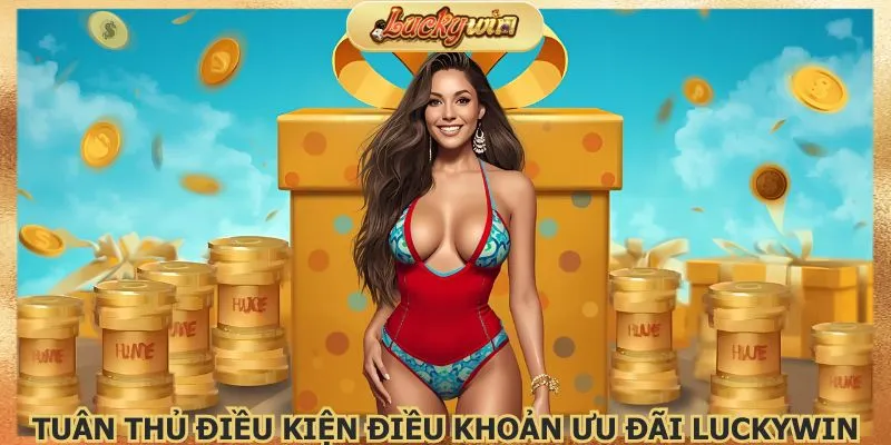 Tuân thủ điều kiện điều khoản ưu đãi Luckywin
